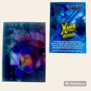 1996 X-Men Wolverine Fleer Ultra 🔥 Marvel Motion Mirage Insert Card # 1 of 3